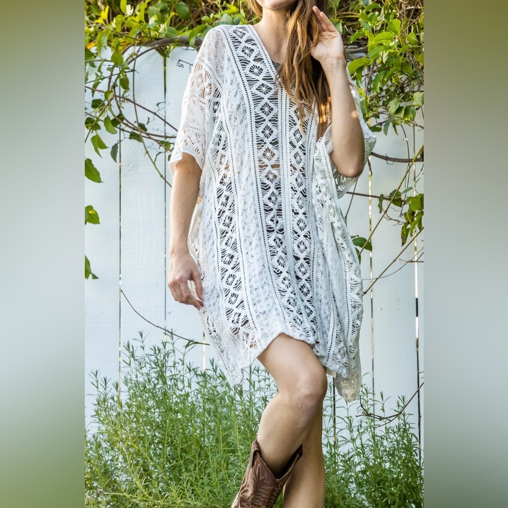 Malibu Crochet Lace Cover up